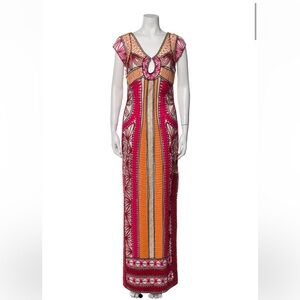 Diane Von Furstenberg Maxi Dress Size XS